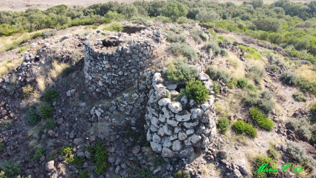 94b.2, 94c.2 and 94d.2: Nuraghe Bau Mendula; Nuraghe and tombs of giants of Craddaxius - Villaurbana