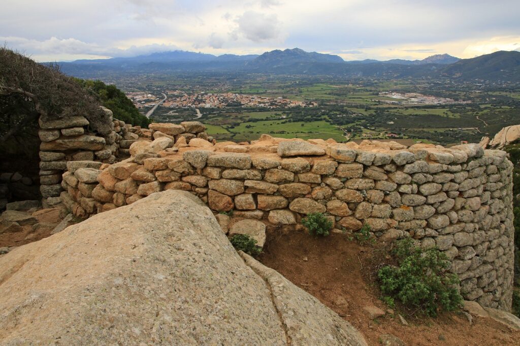 The nuraghe Riu Mulinu in Olbia