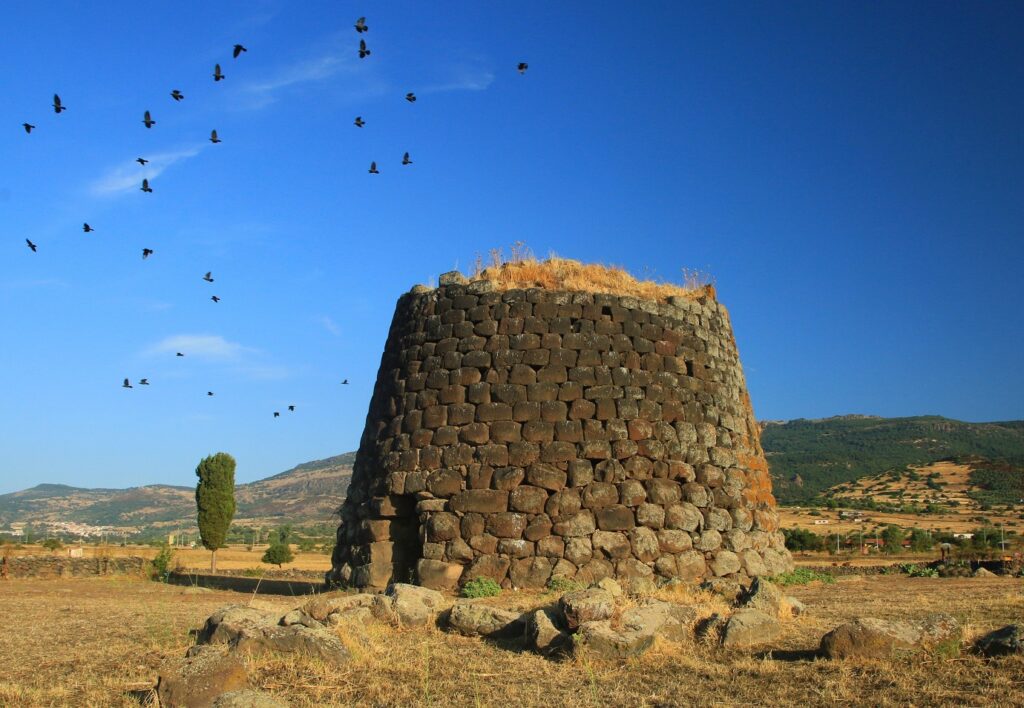 The nuraghe Santa Sabina or Santa Sarbana - Silanus