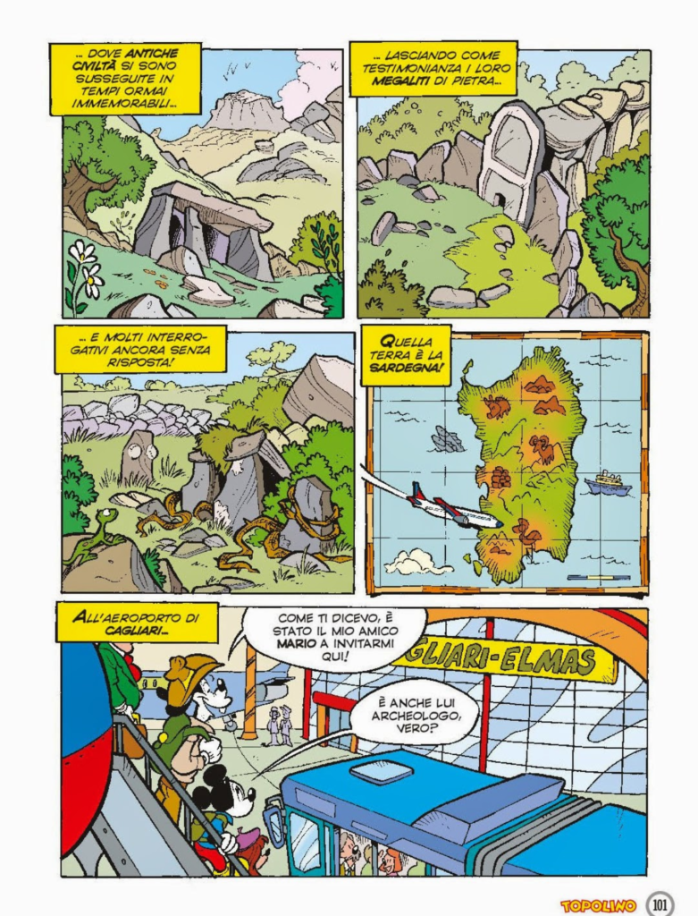 Walt Disney and the nuraghi