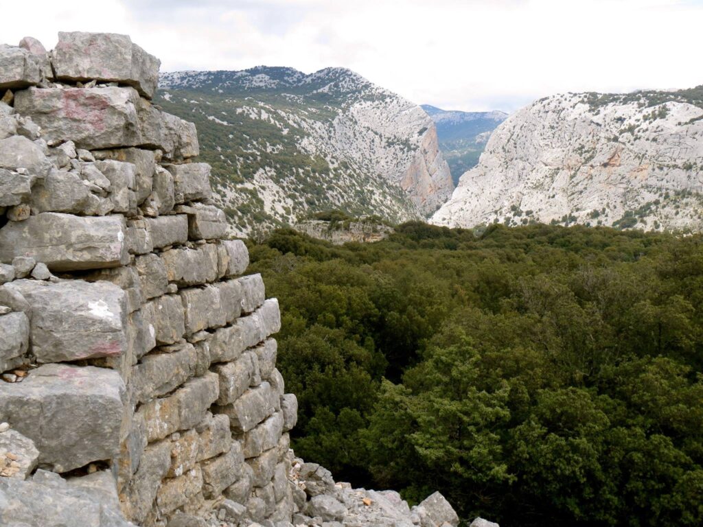 The Sardinian landscape