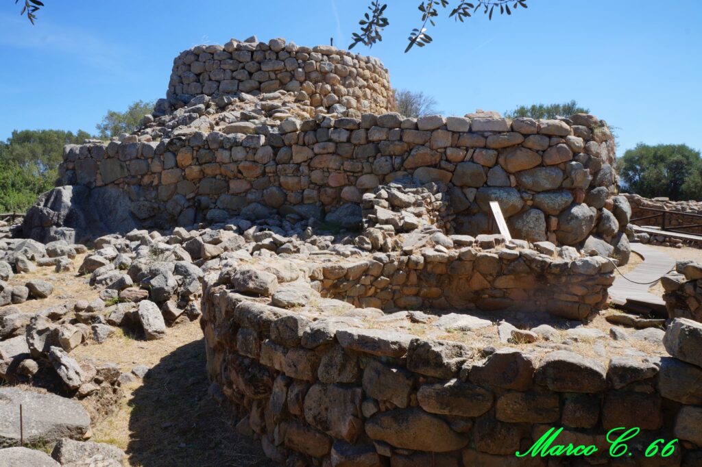 The nuragic complex La Prisgiona in Arzachena