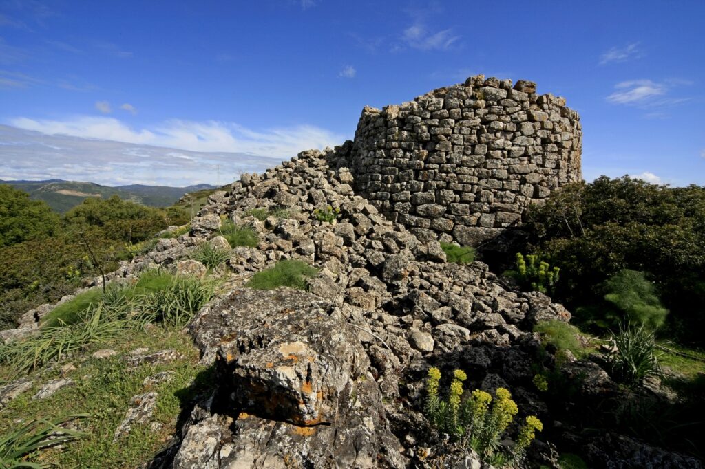 The nuraghe S’Ulimu in Ulassai