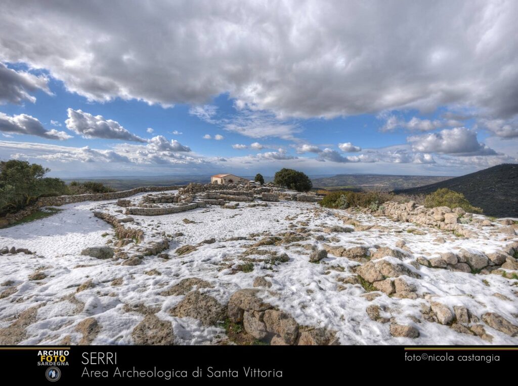Santa Vittoria di Serri: the start of the excavations