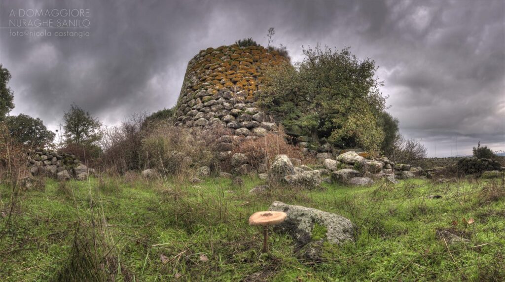 The nuraghe Sanilo in Aidomaggiore