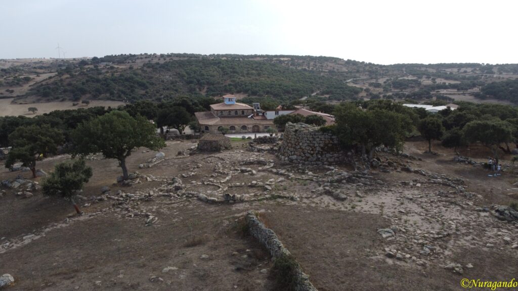 Osidda and the nuraghe Iscobalzu