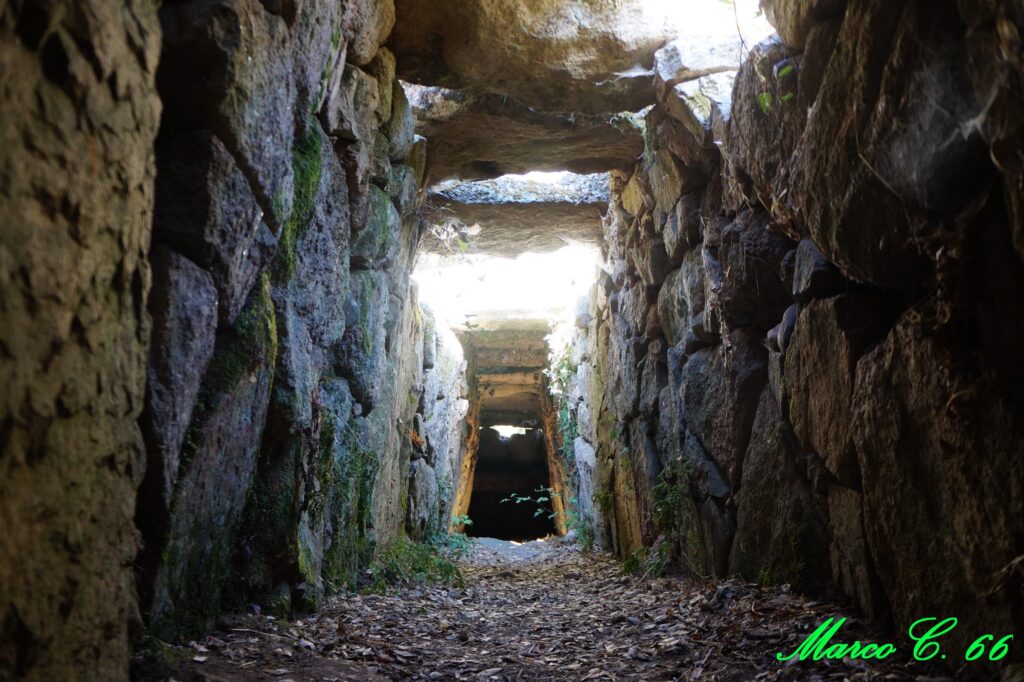 The giant's grave of Pascareddha in Calangianus