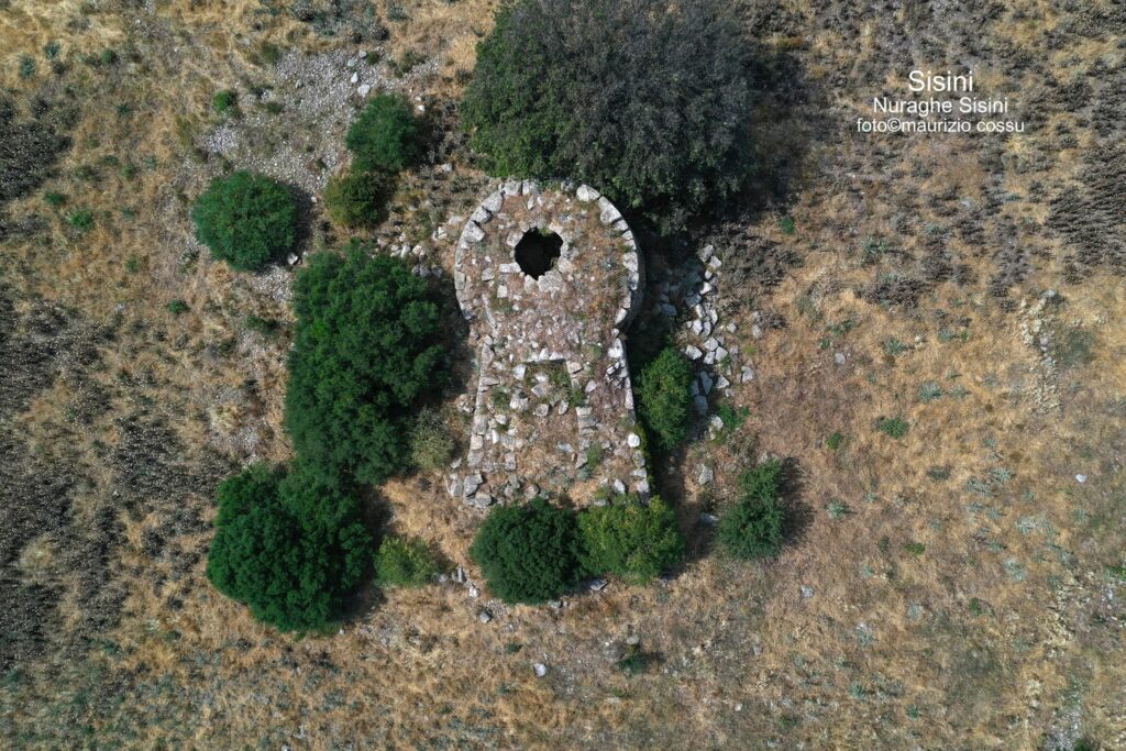 The nuraghe Sisini of Senorbì