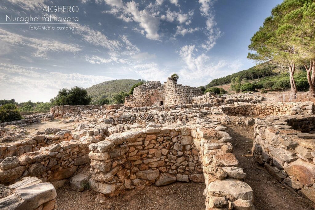 The nuraghe Palmavera in Alghero