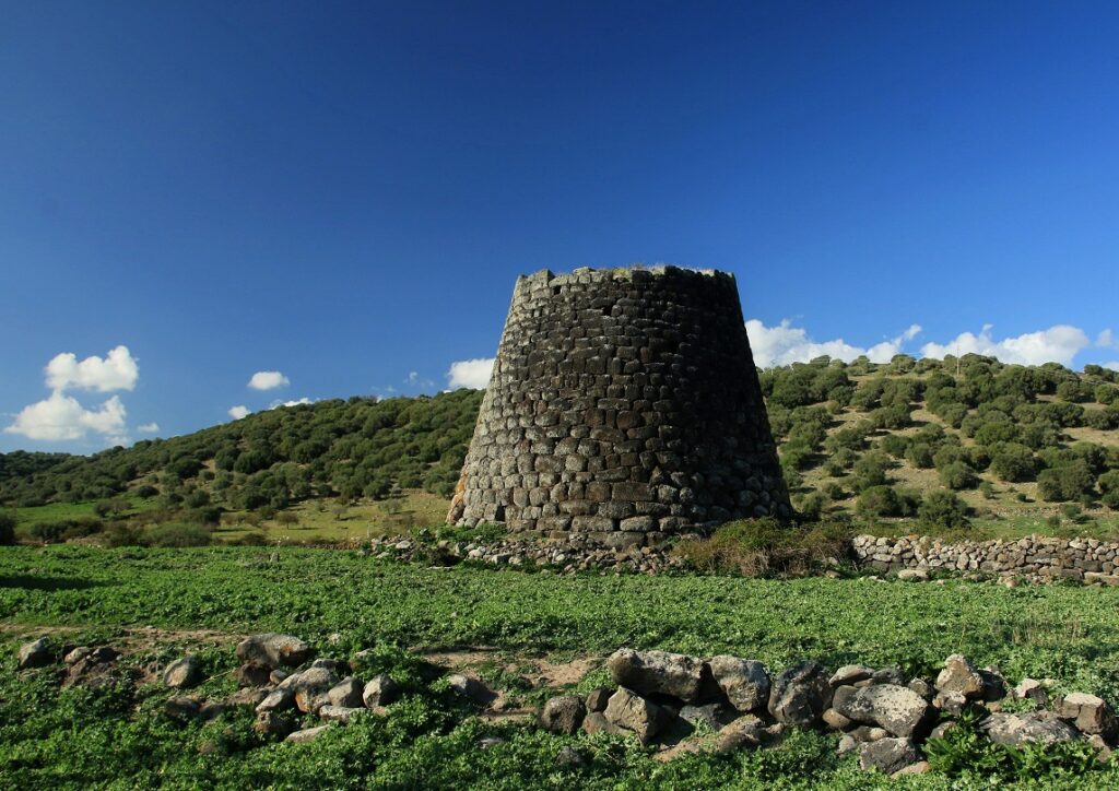 The nuraghe Corbos of Silanus