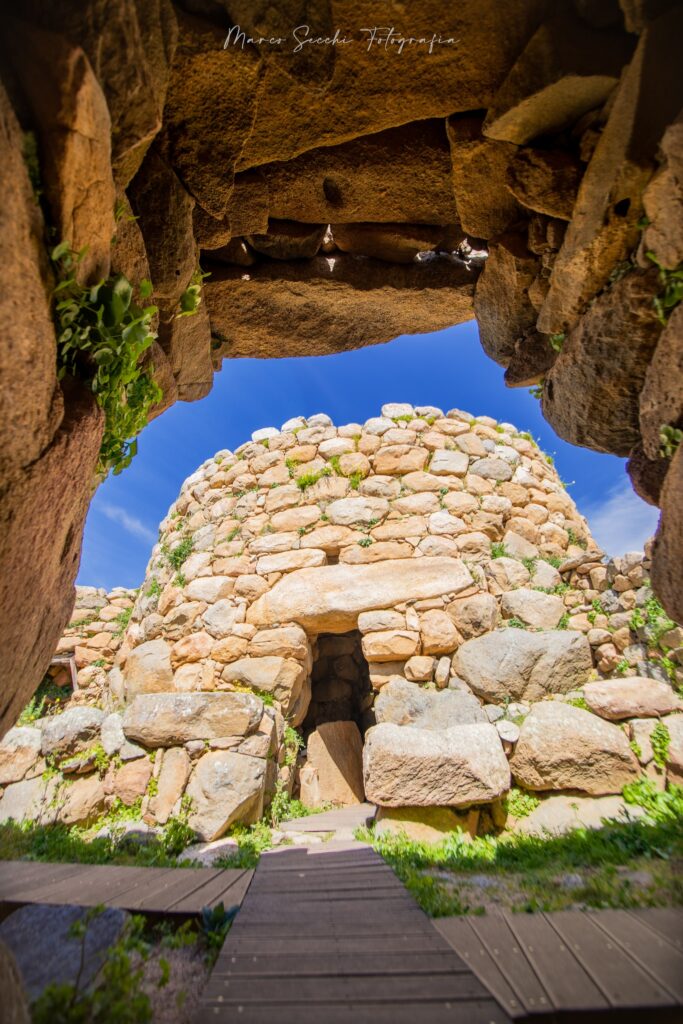 The nuraghe La Prisgiona in Arzachena