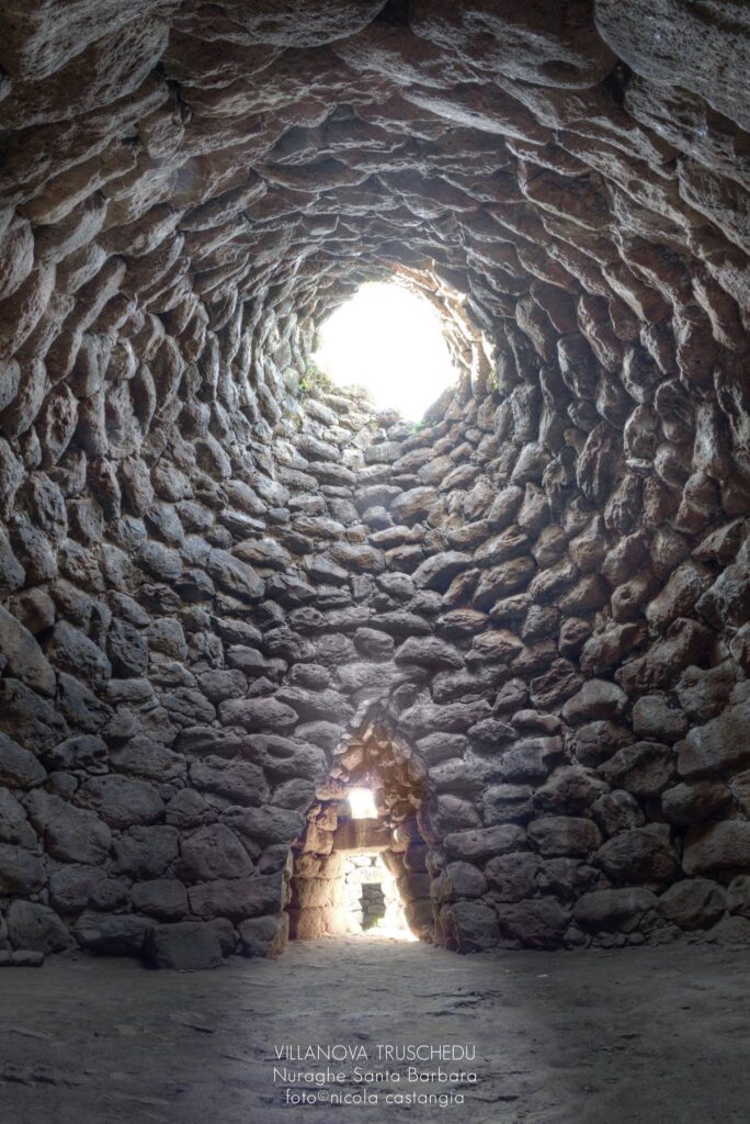 The nuraghe Santa Barbara of Villanova Truschedu