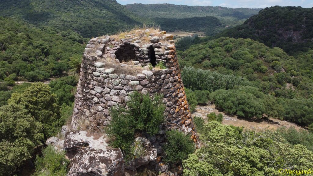 The nuraghe Majore in Cheremule
