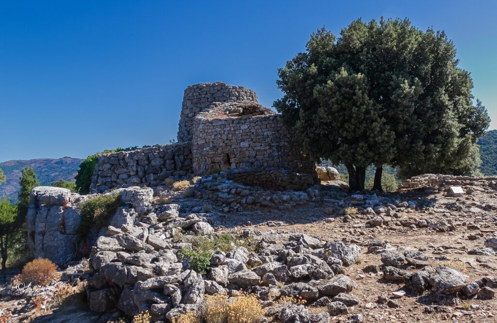 The nuraghe Serbissi in Osini