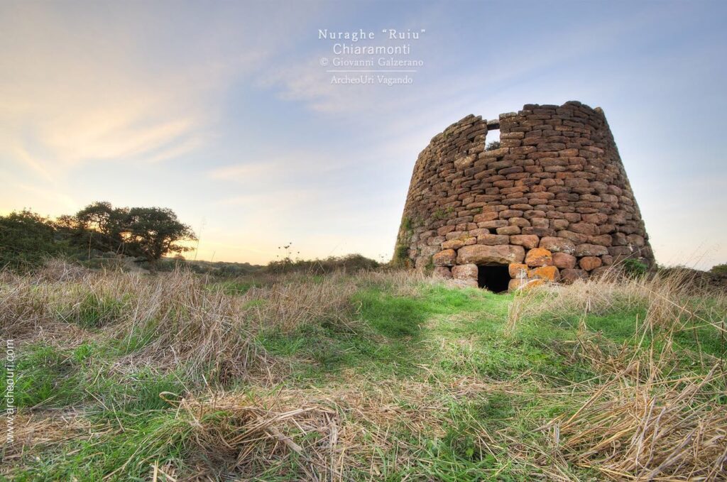 The nuraghe Ruju in Chiaramonti