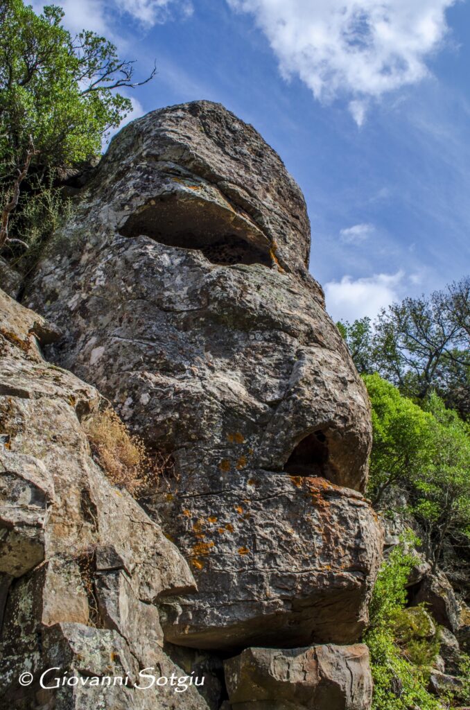 The nuraghe Genna S’Armentu of Baunei