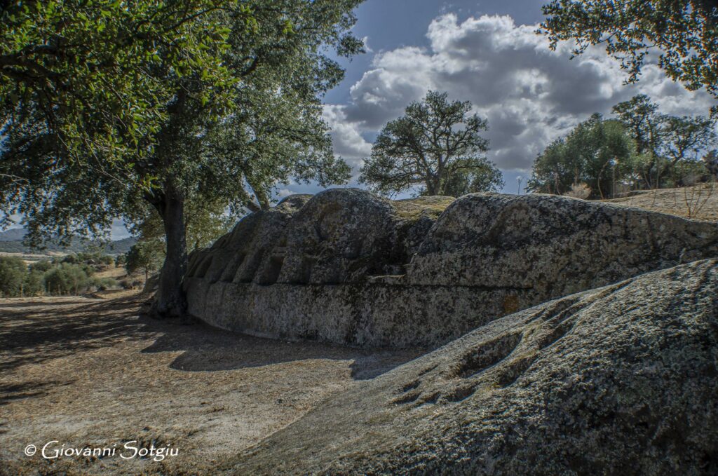 The rock complex of Santo Stefano in Oschiri