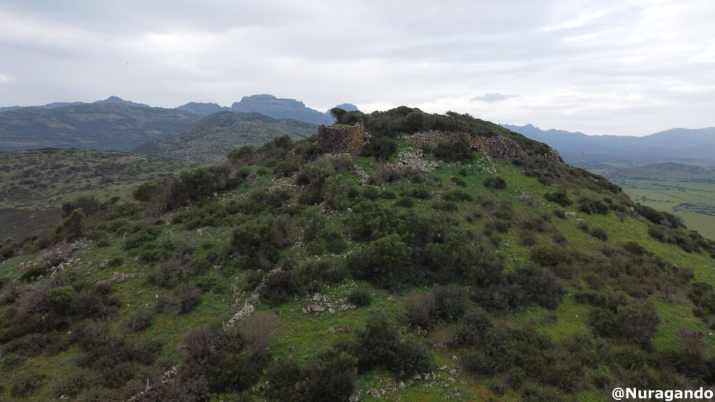 The nuraghe Saurecci of Guspini
