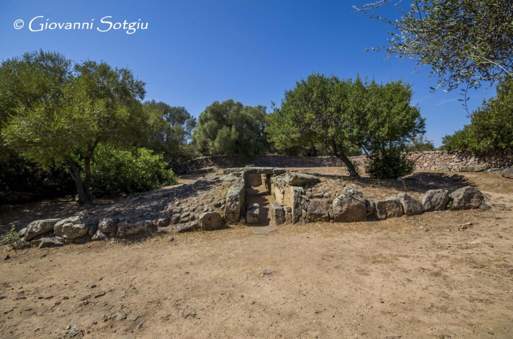 The Tomb of the Giants of Moru in Arzachena