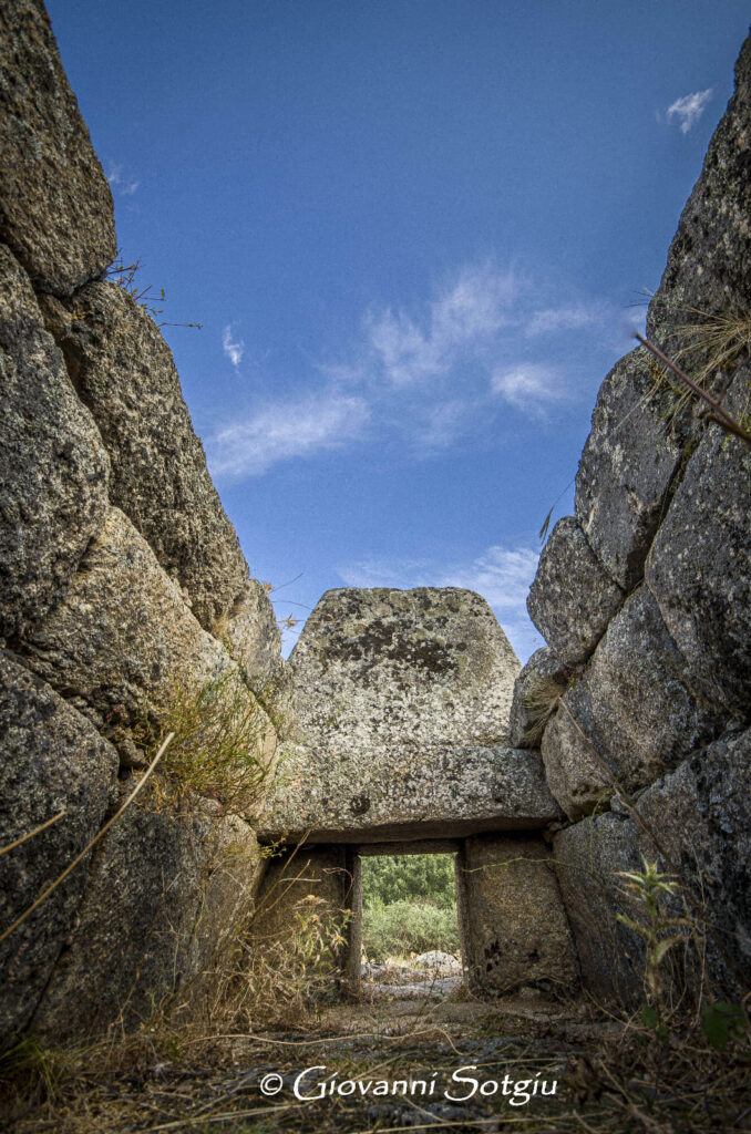 The Pradu su Chiai tomb of giants at Villagrande Strisaili