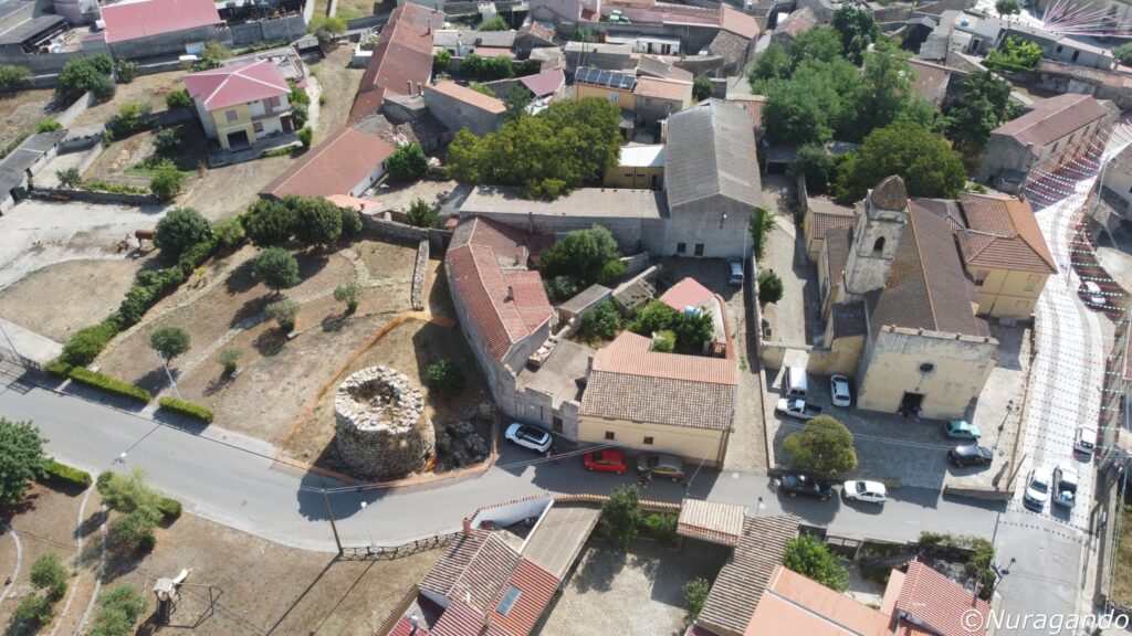 Nuraghe Su Nuraxi or Cocconi or Sa Parrocchia, from Siurgus Donigala