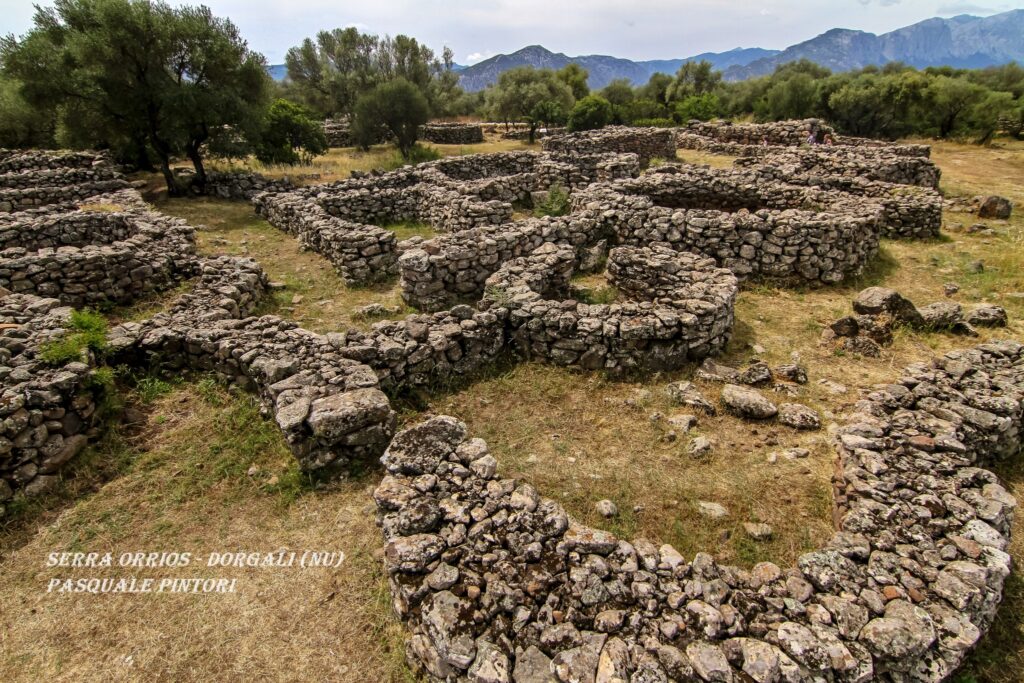 The nuragic village of Serra Orrios in Dorgali