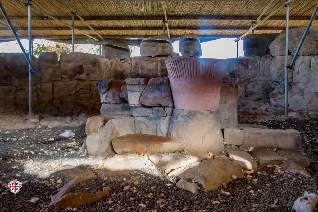 Su Monte nuragic complex in Sorradile