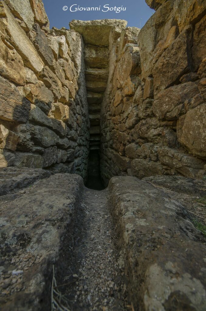 The Sa Testa sacred well in Olbia