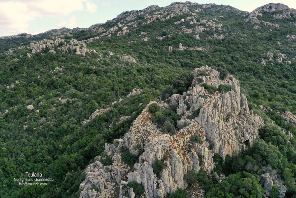 The Tziu Giuanneddu nuraghe at Teulada